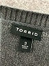 Torrid Gray Pullover Sweater Size 3X Plus (3) - photo 7