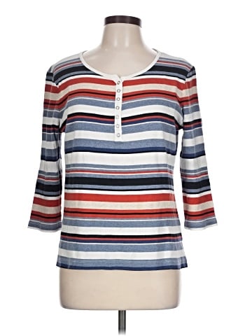 Croft & Barrow 3/4 Sleeve T-Shirt (view 1)