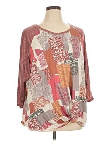Cato 3/4 Sleeve T-Shirt (view 1)
