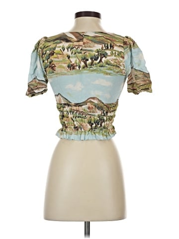 Reformation Short Sleeve Blouse (view 2)