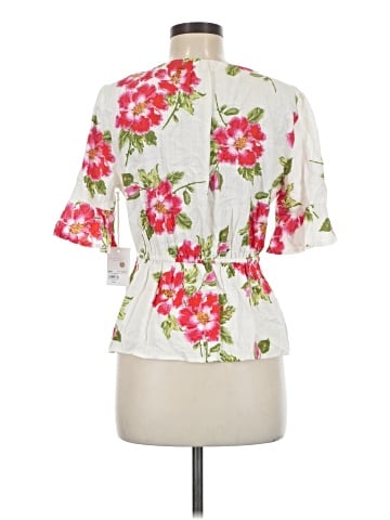 LC Lauren Conrad Short Sleeve Blouse (view 2)