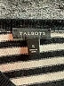 Talbots Stripes Black Pullover Sweater Size S - photo 7