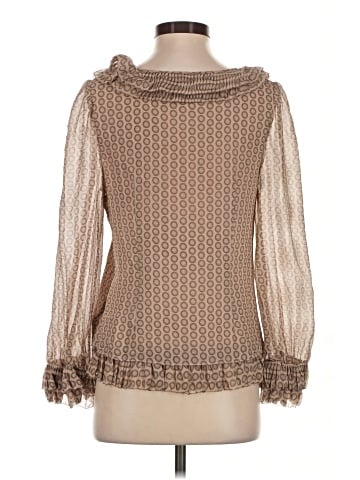 Leifsdottir 3/4 Sleeve Silk Top (view 2)