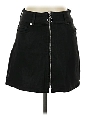 7 For All Mankind Denim Skirt (view 1)
