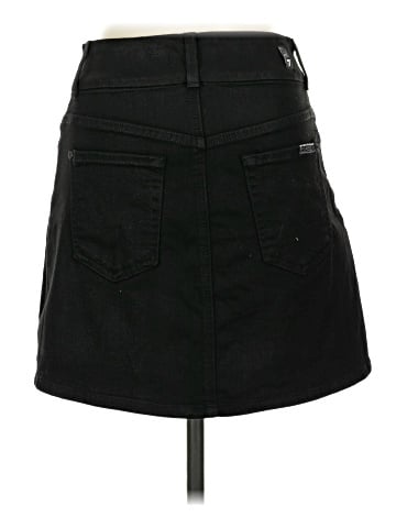 7 For All Mankind Denim Skirt (view 2)
