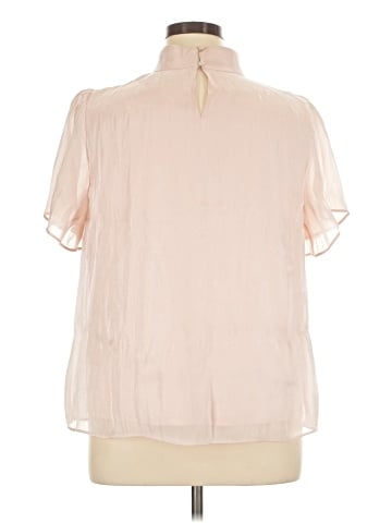 LC Lauren Conrad Short Sleeve Blouse (view 2)