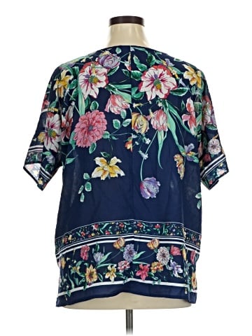 Liz Claiborne Short Sleeve Blouse (view 2)