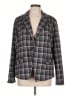 Torrid Plaid Gray Blazer Size Lg Plus (0) - photo 1