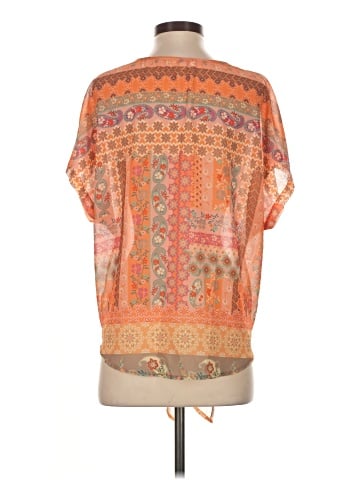 Umgee Short Sleeve Blouse (view 2)