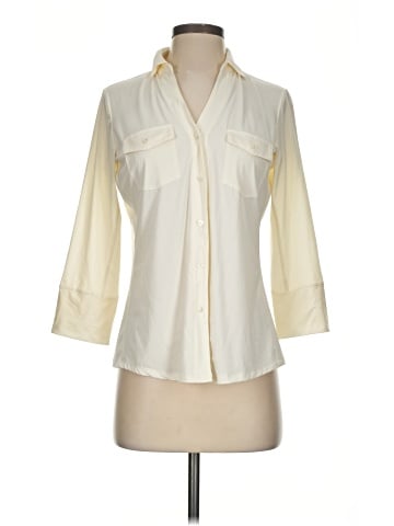 J. McLaughlin 3/4 Sleeve Blouse (view 1)