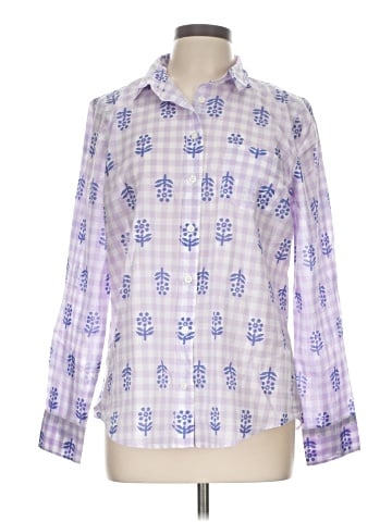 J.Crew Factory Store Long Sleeve Blouse (view 1)