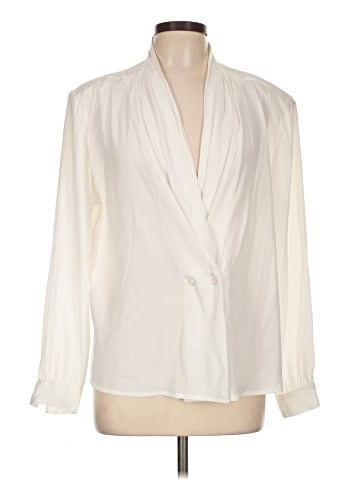 Charter Club Long Sleeve Blouse (view 1)