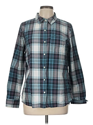 Gap Outlet Long Sleeve Button-Down Shirt (view 1)
