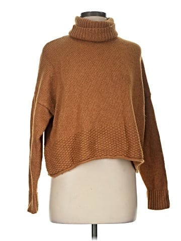 Madewell Sadler Turtleneck Sweater (view 1)