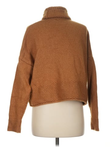 Madewell Sadler Turtleneck Sweater (view 2)