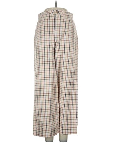 Madewell Emmett Wide-Leg Crop Pants in Rainbow Windowpane (view 1)