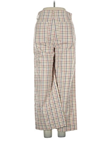 Madewell Emmett Wide-Leg Crop Pants in Rainbow Windowpane (view 2)