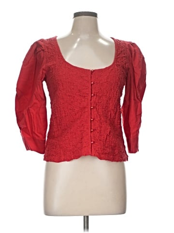 Anthropologie 3/4 Sleeve Blouse (view 1)