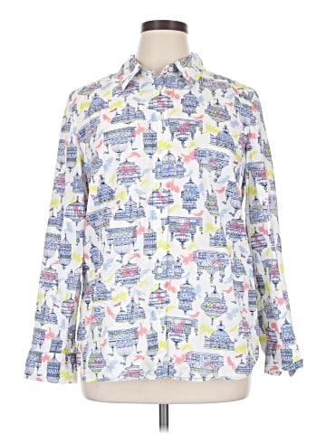 Talbots Long Sleeve Button-Down Shirt (view 1)