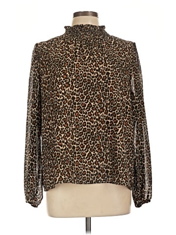 J.Crew Factory Store Long Sleeve Blouse (view 1)