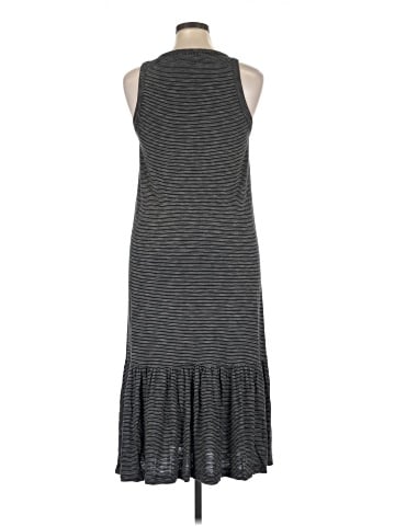 Madewell Knit Tank Ruffle-Hem Dress in Stripe (view 2)
