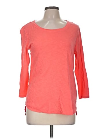 KIRKLAND Signature 3/4 Sleeve T-Shirt (view 1)