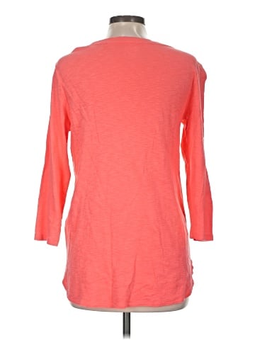 KIRKLAND Signature 3/4 Sleeve T-Shirt (view 2)