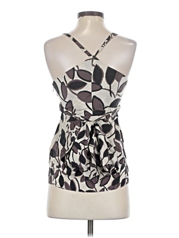 BCBGMAXAZRIA Sleeveless Silk Top (view 2)