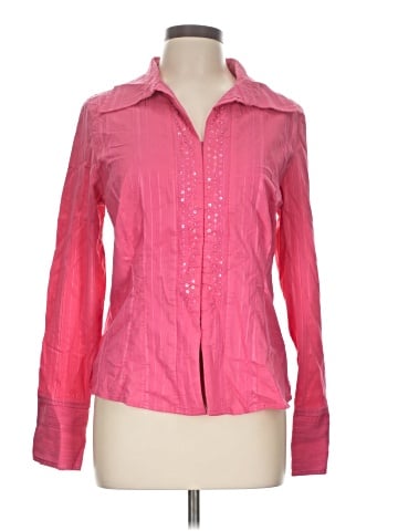 Faded Glory Long Sleeve Blouse (view 1)