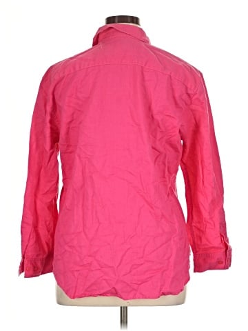 Jones Wear 3/4 Sleeve Button-Down Shirt (view 2)