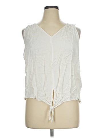 Ann Taylor LOFT Outlet Sleeveless T-Shirt (view 1)