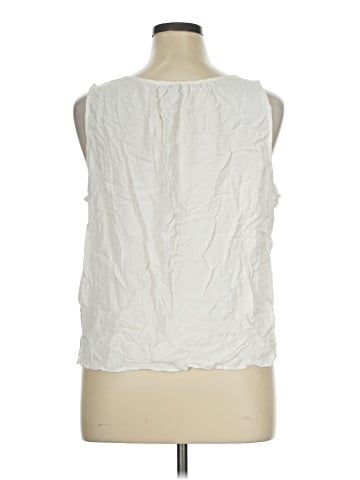 Ann Taylor LOFT Outlet Sleeveless T-Shirt (view 2)