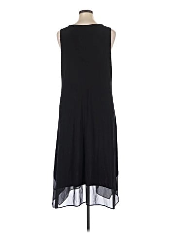 LOGO by Lori Goldstein Casual Dress (view 2)