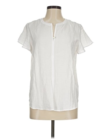 Liz Claiborne Short Sleeve Blouse (view 1)