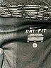 Nike 100% Polyester Chevron-herringbone Silver Athletic Shorts Size M - photo 3