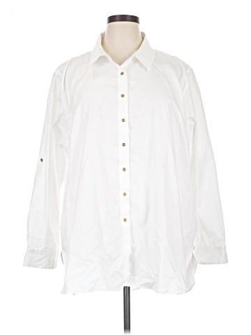 Calvin Klein Long Sleeve Button-Down Shirt (view 1)