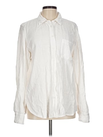 J.Crew Factory Store Long Sleeve Button-Down Shirt (view 1)