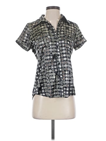 BCBGMAXAZRIA Short Sleeve Blouse (view 1)