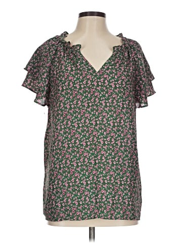 Pleione Short Sleeve Blouse (view 1)