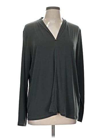 Susan Graver Long Sleeve Blouse (view 1)