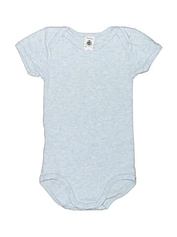 Petit Bateau Short Sleeve Onesie (view 1)