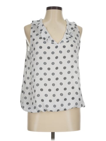 Ann Taylor LOFT Outlet Sleeveless Silk Top (view 1)