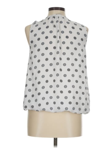 Ann Taylor LOFT Outlet Sleeveless Silk Top (view 2)