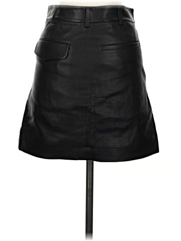 Robert Rodriguez Leather Skirt (view 2)