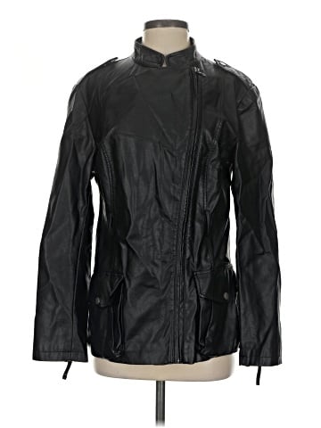 Max Studio Faux Leather Jacket (view 1)