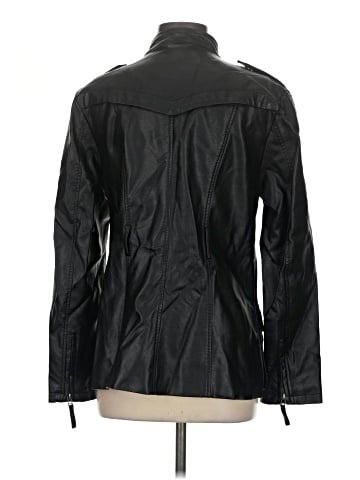 Max Studio Faux Leather Jacket (view 2)