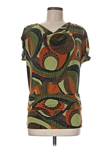 BCBGMAXAZRIA Short Sleeve Top (view 1)