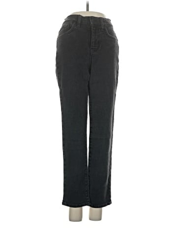 Madewell The Petite Perfect Vintage Jean in Black Frost Wash (view 1)