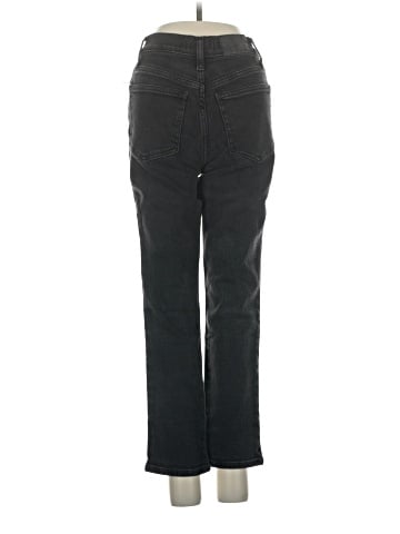 Madewell The Petite Perfect Vintage Jean in Black Frost Wash (view 2)