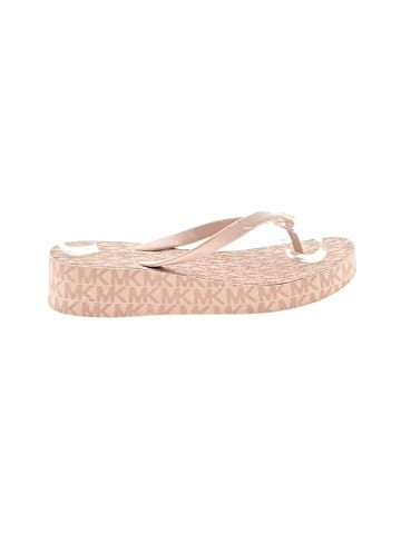 MICHAEL Michael Kors wedge flip flops (view 1)